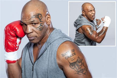 Mike Tyson’s six tattoos and their meaning from communist leaders to former tennis champ and ex ...