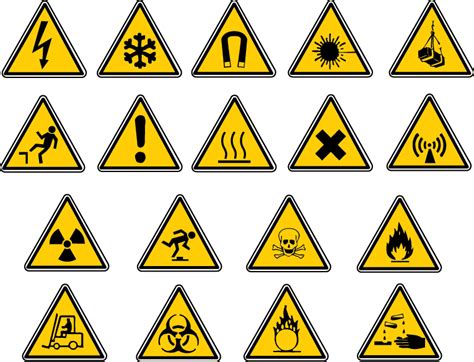 Workplace Hazard Signs - ClipArt Best