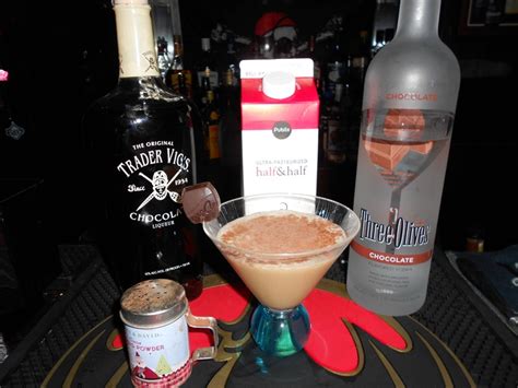 An awesome cocktail called the Chocolate Moose Tini! | Chocolate moose, Chocolate powder, Cocktails