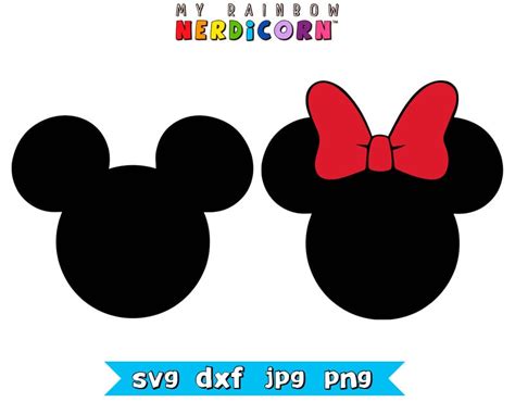 33 Disney Ears Svg Free Images Free Svg Files Silhouette And Cricut ...