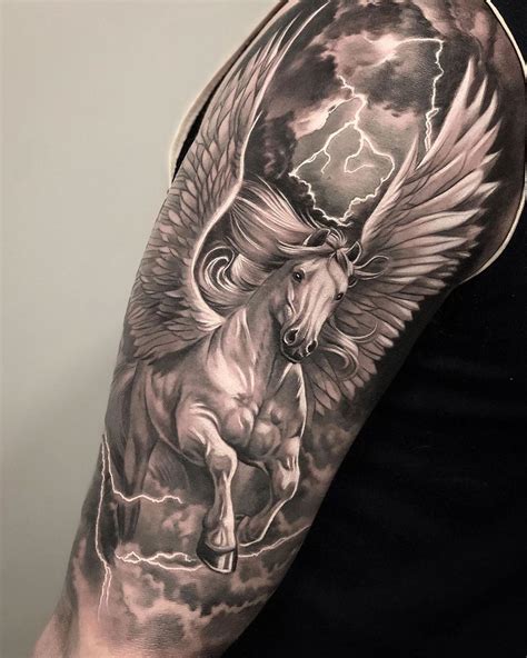 Unveiling the Symbolic Power: Pegasus Tattoo Meaning Explored