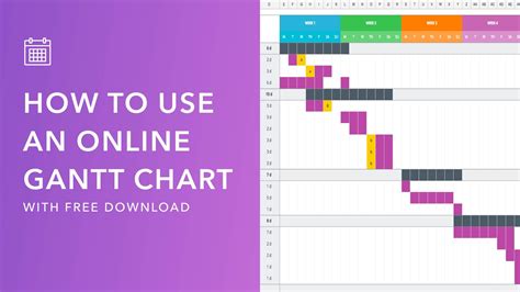 Gantt Chart Sheets Template