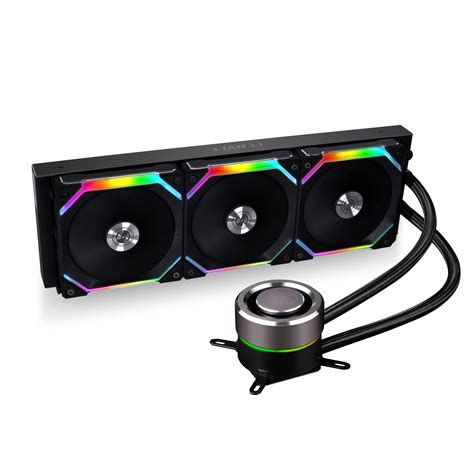 Buy Lian Li GALAHAD AIO 360 RGB UNI FAN SL120 EDITION BLACK - Dual 120mm Addressable RGB Fans ...