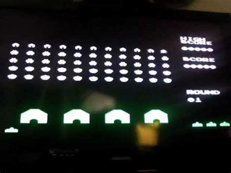 Original 1978 ATARI space invaders arcade gameplay - YouTube