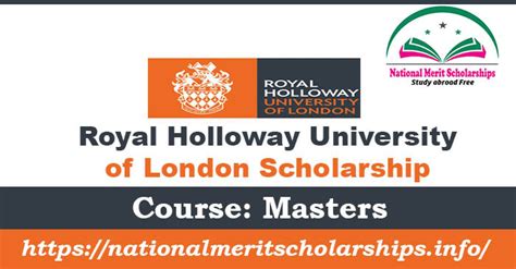 Royal Holloway University of London Scholarship 2023-24 in UK [Funded]