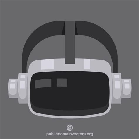 Virtual reality headset | Public domain vectors