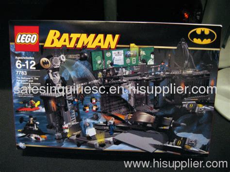 Original Lego Batman Set 7783 Batcave: Penguin & Mr. Freeze's Invasion ...