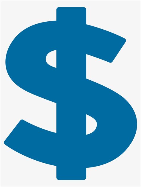 Blue Clipart Dollar Sign - Wing Dollar Sign Emoji - Free Transparent ...