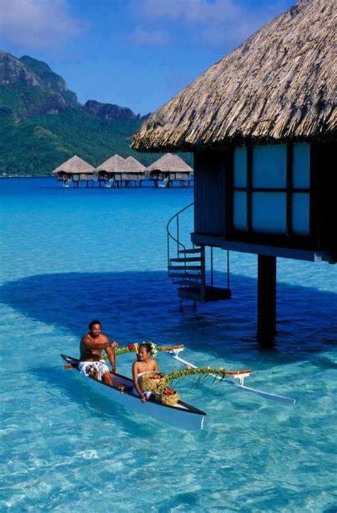 Small Beautiful Bungalow House Design Ideas: Honeymoon Overwater Bungalow Honeymoon Bora Bora