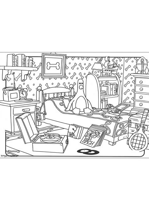 Feathers McGraw coloring page