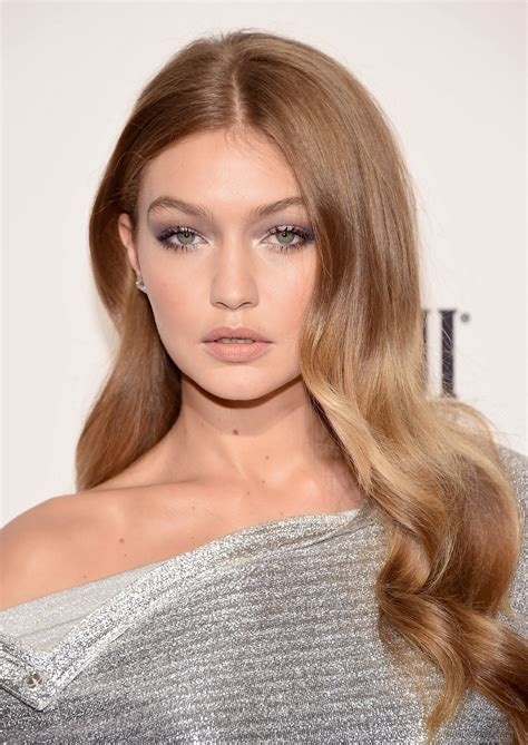 Gigi Hadid's Best Red Carpet Beauty Looks | Honey blonde hair, Gigi hadid hair, Hair beauty:__cat__