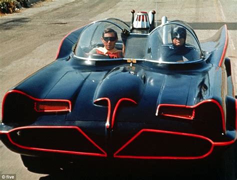 Adam West Batman Batmobile