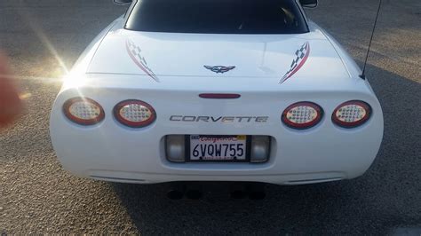 C5 Corvette Super Hood Spear Stripes - VetteStripes.com