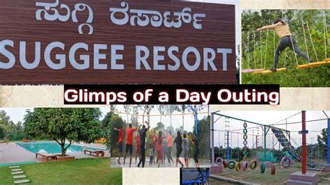 Team Outing to Suggee Resort, Bengaluru | Adventurous Resort Near Banglore | Suggee Resort - YouTube