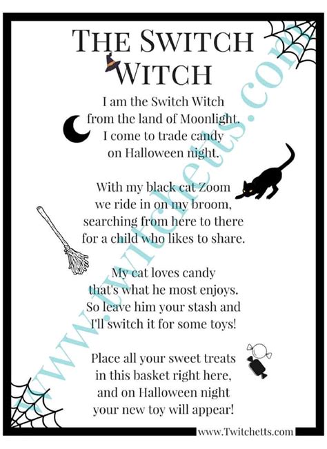 Prepping for the Switch Witch - A New Halloween Tradition - Twitchetts