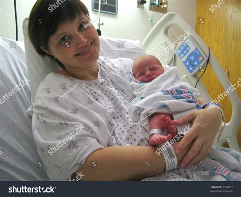 Newborn Baby Mother Hospital Stock Photo 8530861 - Shutterstock