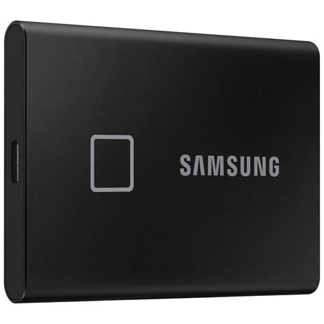 Ổ cứng di động SSD Portable 2TB Samsung T7 Touch (Màu đen - Bảo mật vân ...