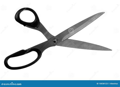 Open Scissors Stock Photos - Image: 10038123