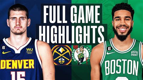 NUGGETS at CELTICS | NBA FULL GAME HIGHLIGHTS | November 11, 2022 - YouTube