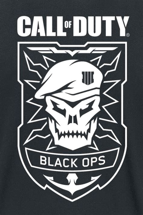 Black Ops - Skull | Call Of Duty T-paita | EMP