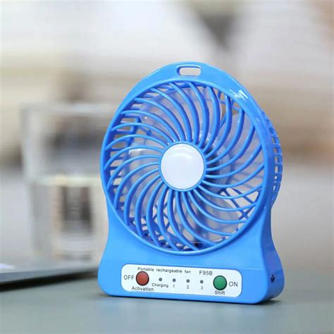 Mini Fan Electric Personal Fans Battery Operated Rechargeable Handheld ...