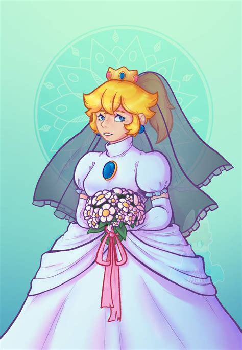 Wedding Peach [ Super Paper Mario ] by tiny-savell on DeviantArt