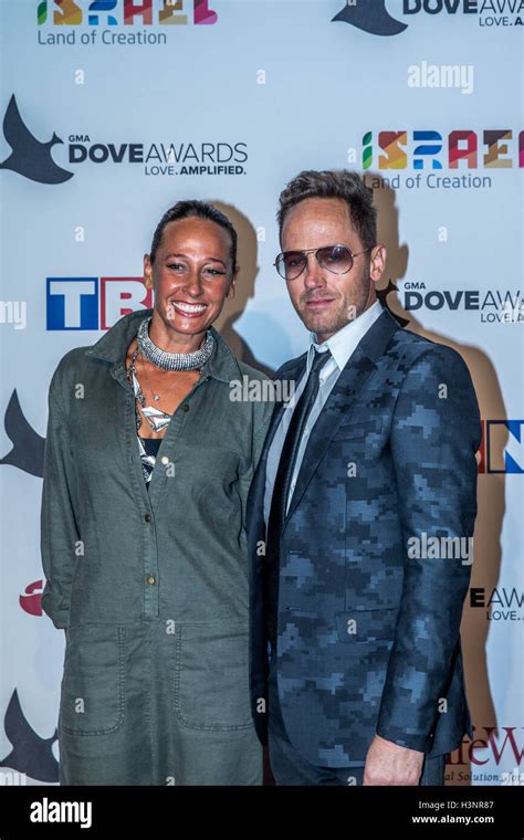 Nashville, Tennessee, USA. 11th Oct, 2016. TobyMac and his wife at ...