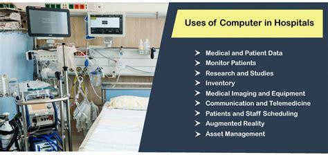 Uses of computer in Hospitals - Javatpoint