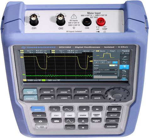 Rohde & Schwarz RTH1002 Handheld oscilloscope 60 MHz 500 KP 10 Bit 1 pc(s) | Conrad.com