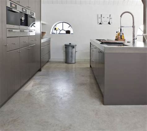 HOME DZINE Kitchen | Self-levelling cement screed floor