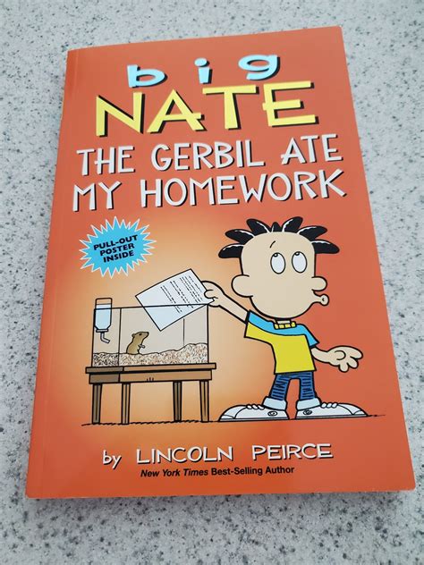 Hanging Off The Wire: Big Nate: The Gerbil Ate My Homework #BTS2020