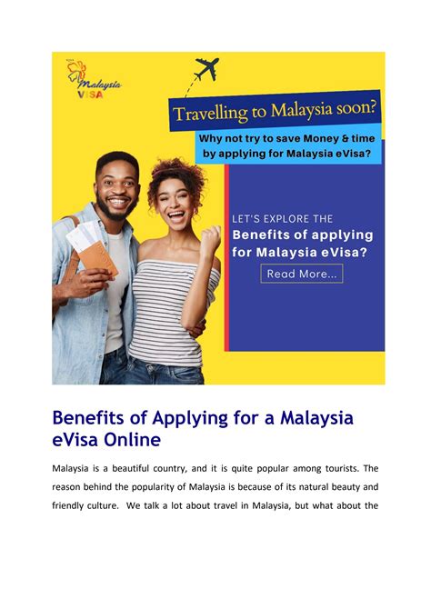 Malaysia eVisa Online: Benefits You Should Know by MalaysiaVisa - Issuu