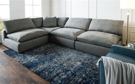 Dream Gray Modular 6 Piece Sectional | Bobs.com