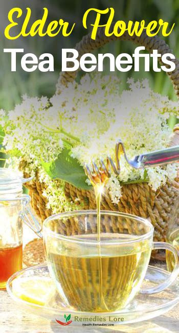 Elder Flower Tea Benefits - Remedies Lore