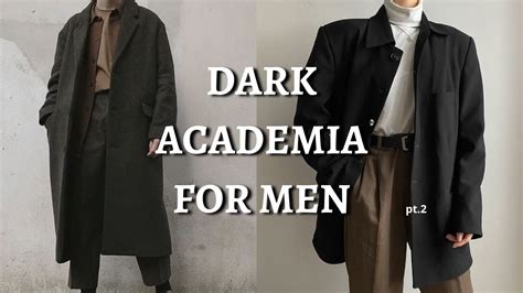 Dark Academia and Light Academia Outfits for Men and Inspiration - YouTube