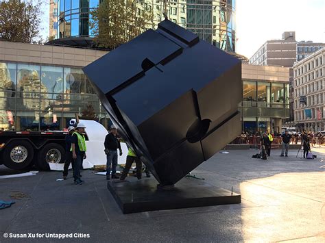 The Astor Place Cube is (Probably) Not Coming Back This Week - Untapped New York