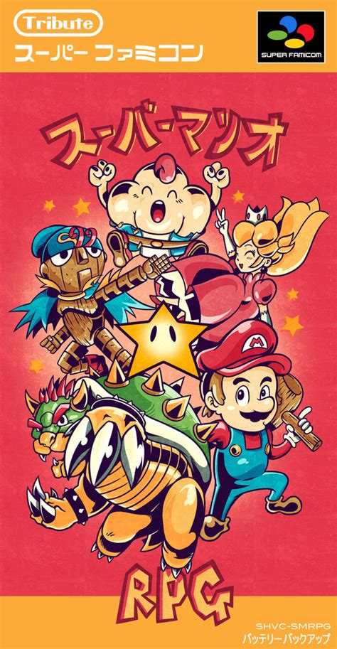 Super Mario RPG Tribute :: Behance