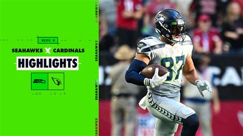 2022 Week 9 Seahawks at Cardinals Full Highlights