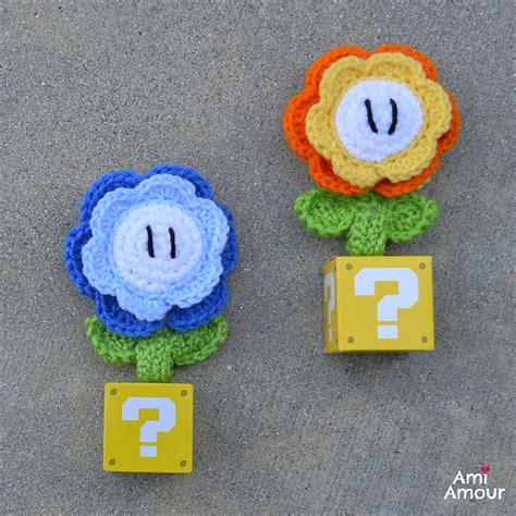 Ravelry: Mario Fire Flower Amigurumi pattern by Ami Amour