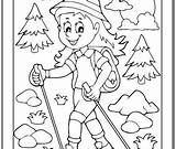 Hiking Coloring Pages At Getcoloringscom Free Printable sketch template