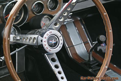 1966 Mustang Convertible Steering Wheel Picture