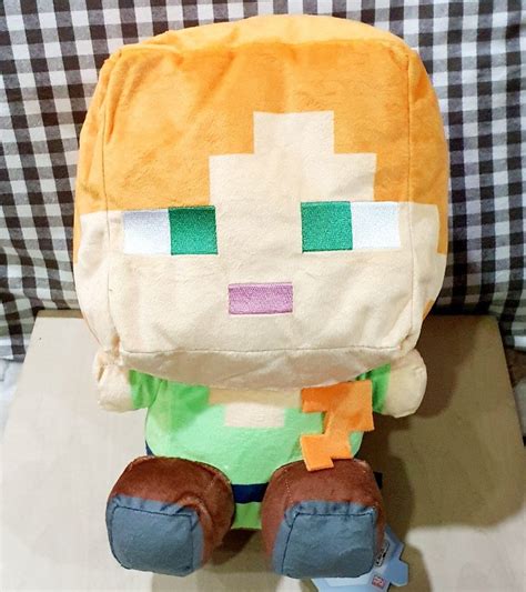 Minecraft Alex plush 32cm, Hobbies & Toys, Toys & Games on Carousell