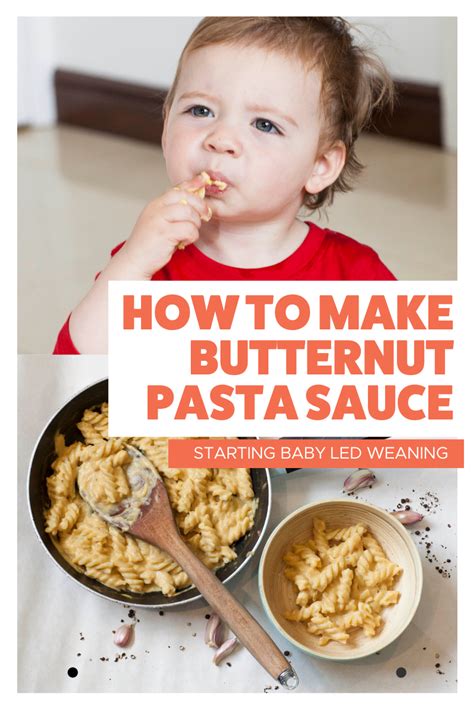 Baby Pasta Sauce, Sweet Potato Pasta Sauce, Creamy Pasta Sauce, Pasta Sauce Recipes, Baby ...