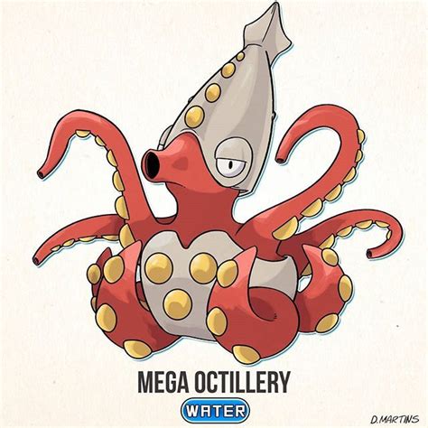 PokeMegaDex [ Mega Pokedex ] on Instagram: “Mega Octillery •Share ...