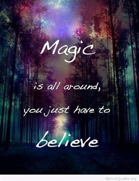 "Magic is all around, you just have to believe"pic.twitter.com/wCO36R09qZ | Magic quotes ...