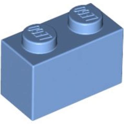 LEGO Brick 1x2 MEDIUM BLUE (100 pcs) | BRICKshop - LEGO en DUPLO specialist