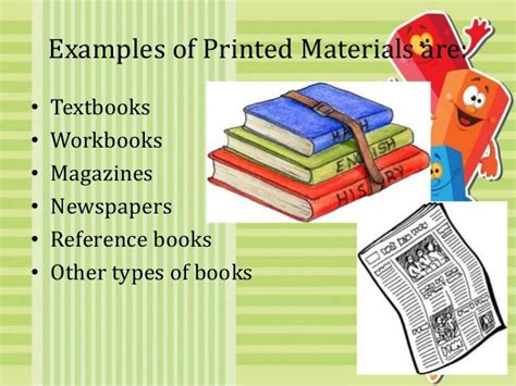 Supplemental Materials • Sometimes called Instructional Aids or ...