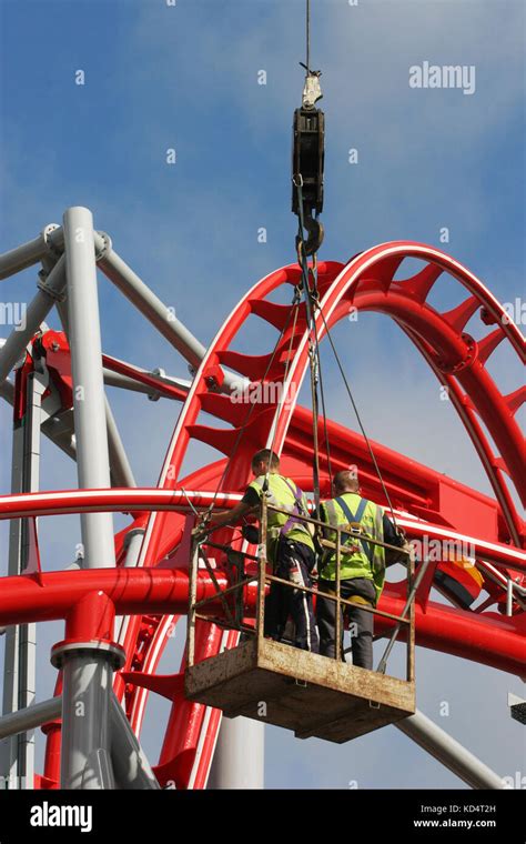 Build roller coaster hi-res stock photography and images - Alamy