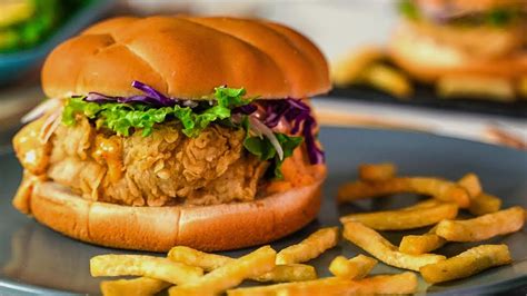 Crispy Fish Burger Recipe By SooperChef - YouTube