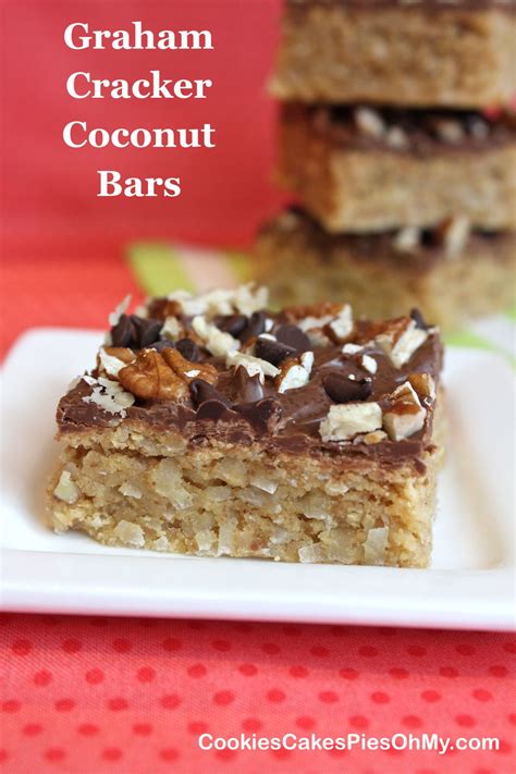 Graham Cracker Coconut Bars | Milk recipes dessert, Coconut recipes, Sweetened condensed milk ...